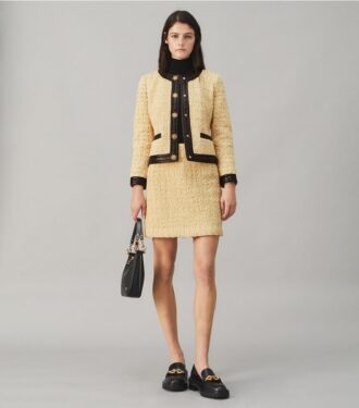 Minigonna in tweed