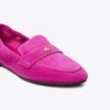 Mocassini ballerina in pelle scamosciata Mocassini ballerina in pelle scamosciata
