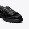 Mocassino classico con frange e suola carrarmato