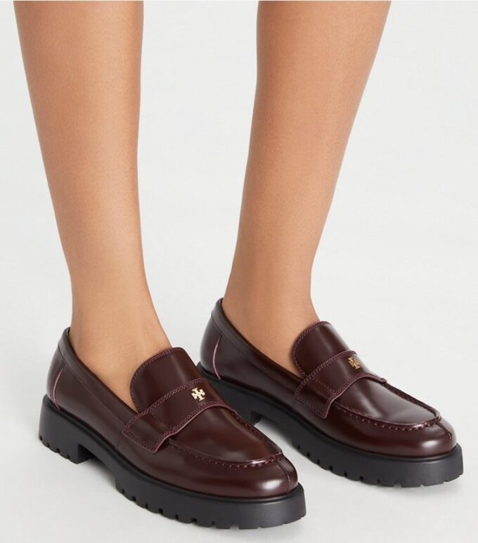 Mocassino classico con suola carrarmato