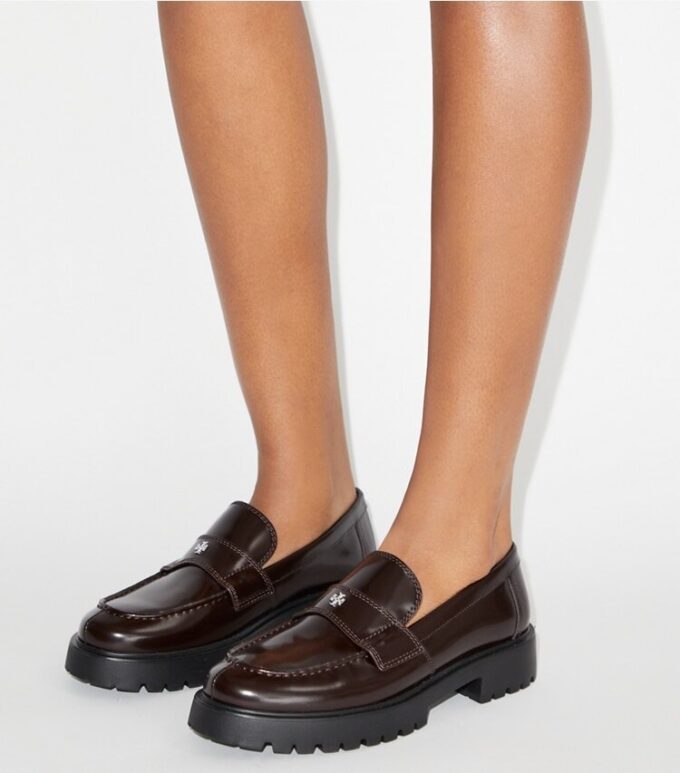 Mocassino classico con suola carrarmato