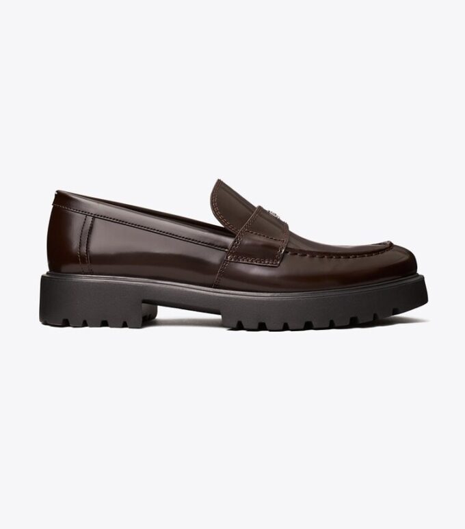 Mocassino classico con suola carrarmato