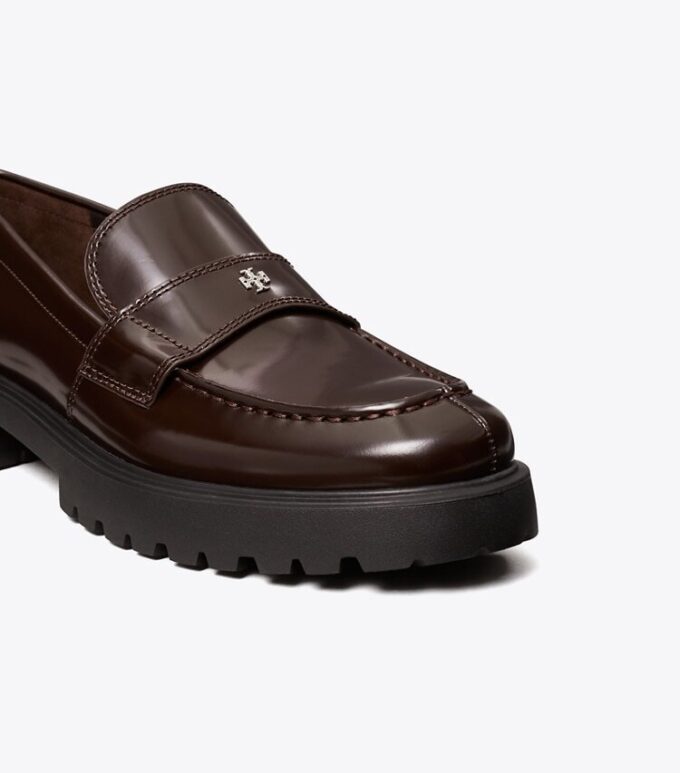 Mocassino classico con suola carrarmato