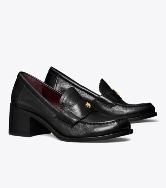 Mocassino classico con tacco