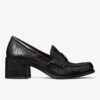 Mocassino classico con tacco Mocassino classico con tacco