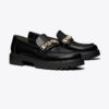 Mocassino con catena Gemini pavé