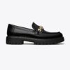 Mocassino con catena Gemini pavé