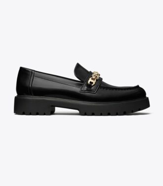 Mocassino con catena Gemini pavé