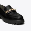 Mocassino con catena Gemini pavé