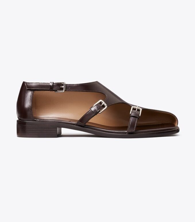 Monk strap con fibbie multiple