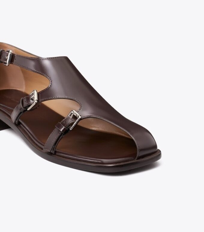 Monk strap con fibbie multiple
