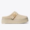 Mule con plateau in shearling Mellow