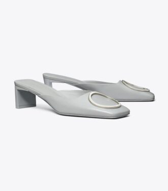 Mule con tacco ad anello