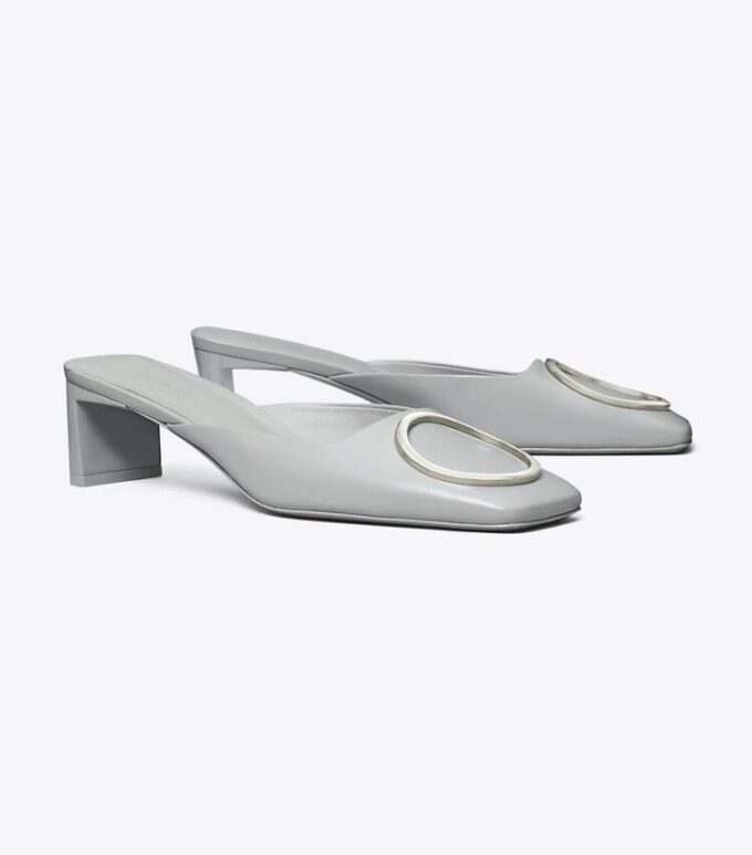 Mule con tacco ad anello Mule con tacco ad anello