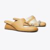 Mule con zeppa traforate Mule con zeppa traforate
