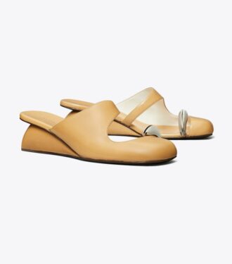 Mule con zeppa traforate