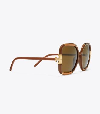 Occhiali da sole Eleanor oversize quadrati