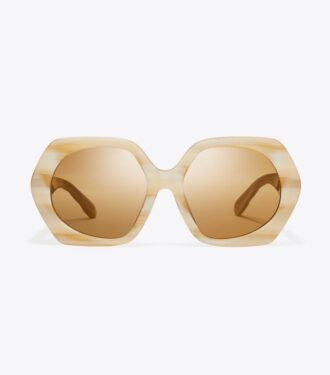 Occhiali da sole geometrici oversize Kira