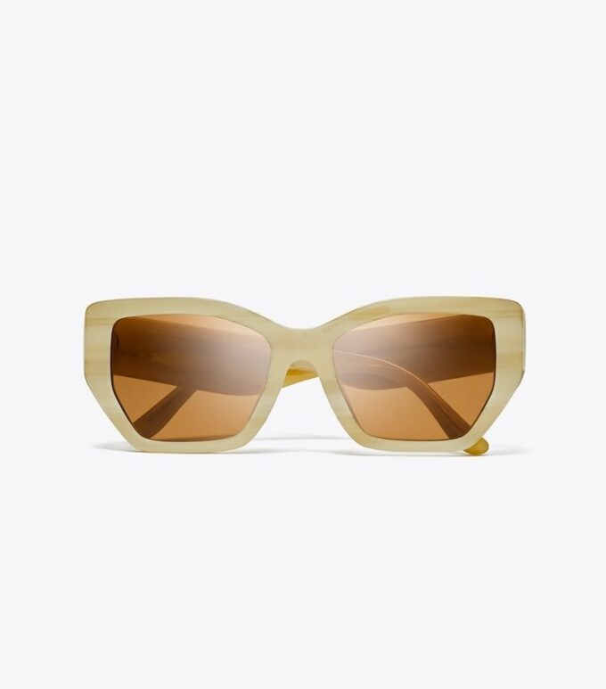 Occhiali da sole geometrici oversize Kira