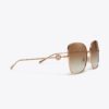 Occhiali da sole Miller Metal Oversized Butterfly