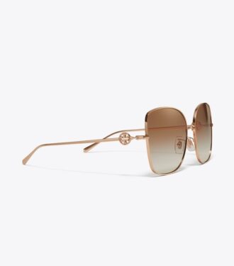 Occhiali da sole Miller Metal Oversized Butterfly