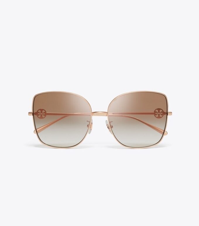 Occhiali da sole Miller Metal Oversized Butterfly