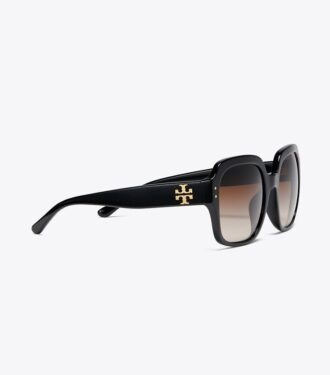 Occhiali da sole oversize con logo quadrato