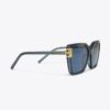 Occhiali da sole oversize Eleanor Cat-Eye