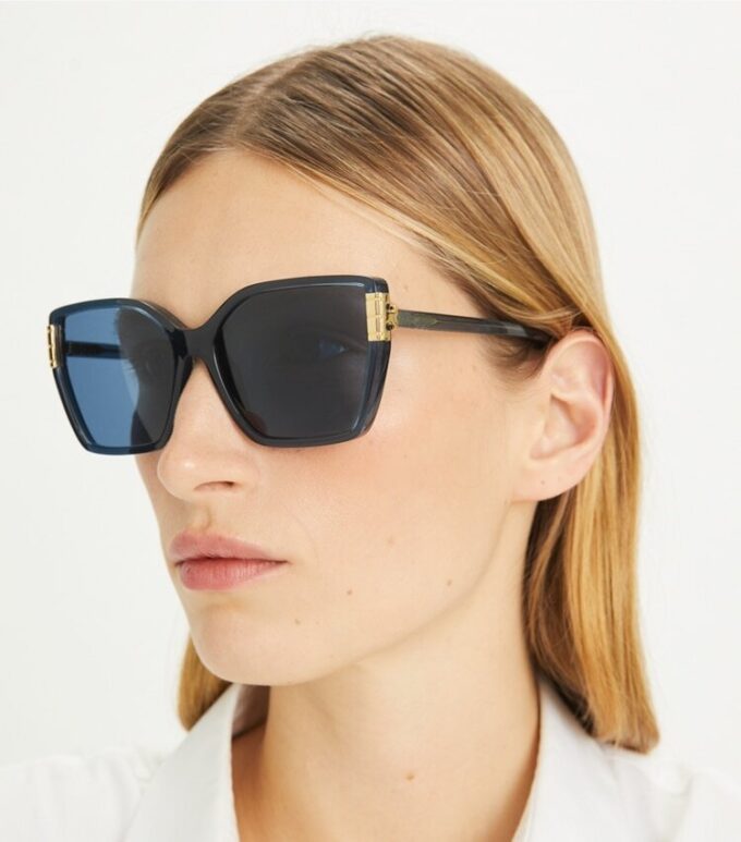 Occhiali da sole oversize Eleanor Cat-Eye