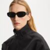 Occhiali da sole rettangolari con monogramma T Occhiali da sole rettangolari con monogramma T