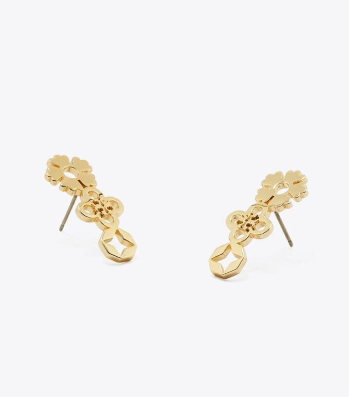 Orecchini a bottone Forget Me Not Cluster Orecchini a bottone Forget Me Not Cluster