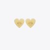 Orecchini a bottone Forget Me Not Heart