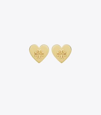 Orecchini a bottone Forget Me Not Heart