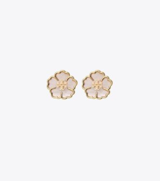 Orecchini a bottone Small Forget Me Not