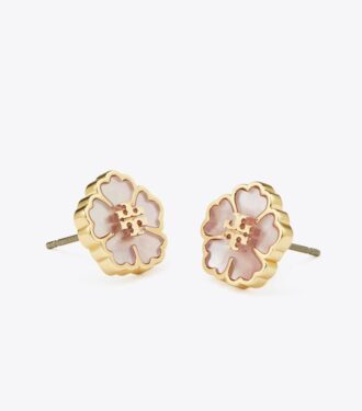Orecchini a bottone Small Forget Me Not