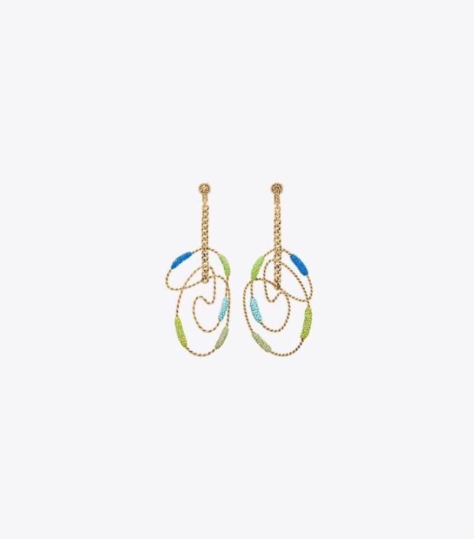 Orecchini a cerchio Runway Swirl Orecchini a cerchio Runway Swirl