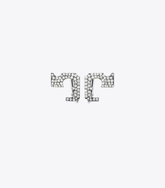 Orecchini a clip Runway Pavé Serif T Orecchini a clip Runway Pavé Serif T