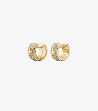 Orecchini Icon Pavé Huggie