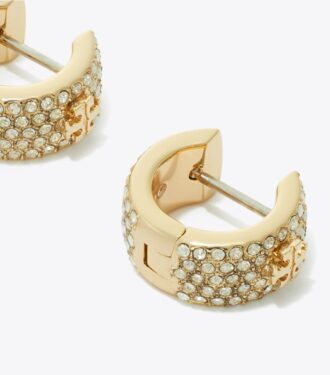 Orecchini Icon Pavé Huggie