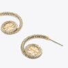Orecchini Icon Pavé Loop