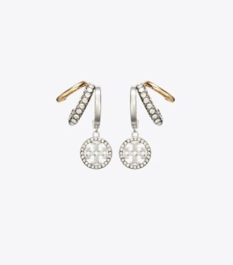 Orecchini Icon Pavé Triple Hoop