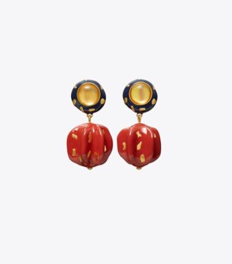 Orecchini pendenti dipinti