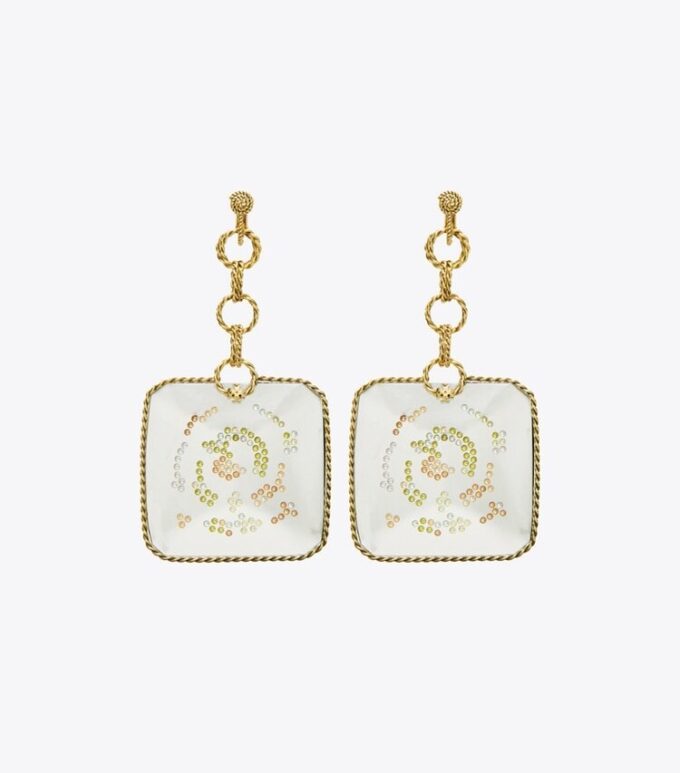Orecchini pendenti Runway Swirl Orecchini pendenti Runway Swirl