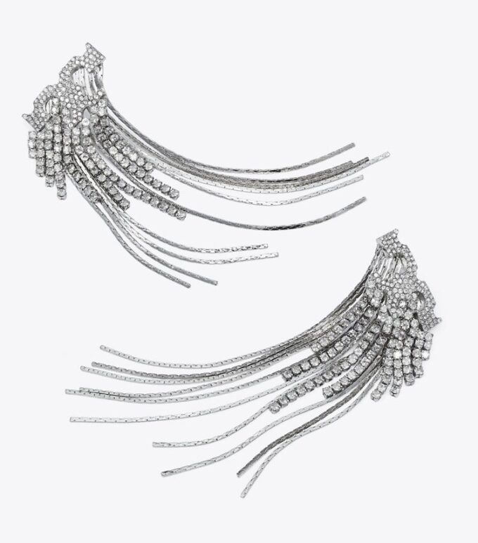 Orecchini Runway Pavé Serif T Orecchini Runway Pavé Serif T