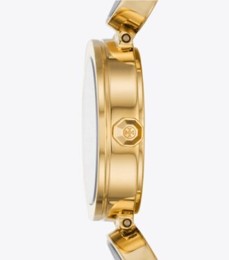 Orologio Clock, acciaio inossidabile dorato