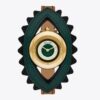 Orologio Evil Eye Bangle, pelle da valigia/verde, 27 mm Orologio Evil Eye Bangle, pelle da valigia/verde, 27 mm