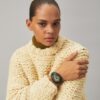 Orologio Evil Eye Bangle, pelle da valigia/verde, 27 mm Orologio Evil Eye Bangle, pelle da valigia/verde, 27 mm