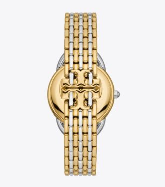 Orologio Ravello, bicolore oro/acciaio inossidabile/avorio, 32 x 40 mm Orologio Ravello, bicolore oro/acciaio inossidabile/avorio, 32 x 40 mm
