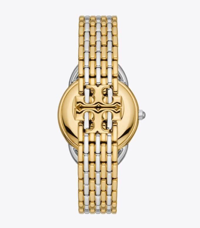 Orologio Ravello, bicolore oro/acciaio inossidabile/avorio, 32 x 40 mm Orologio Ravello, bicolore oro/acciaio inossidabile/avorio, 32 x 40 mm