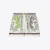 Pantaloncini corti in lino stampato Pantaloncini corti in lino stampato